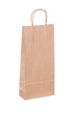 Sac Esprit Eco papier kraft 2 bouteilles - FSC®7