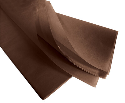 Papier mousseline chocolat 75x50cm (480 feuilles)