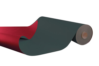 Offset Duo gift wrap anthracite/red 70g 0.70x100m