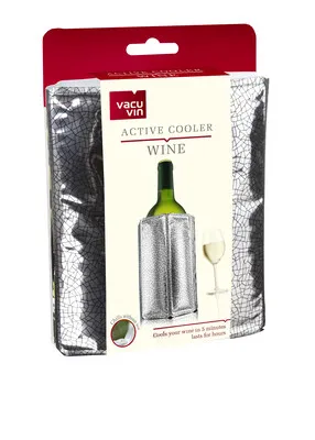 Image au survol de Gaine rafraichissante Active Cooler Wine silver Vacuvin