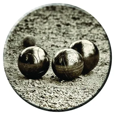 Image au survol de Vinolok crystal stopper - pétanque