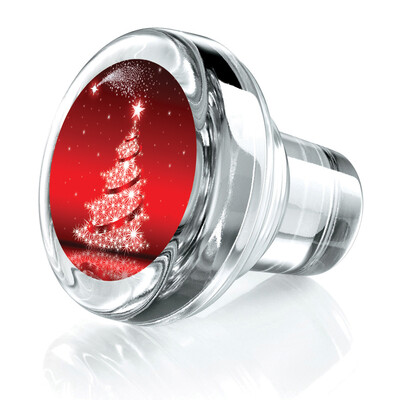 Vinolok crystal stopper - Christmas / Fir