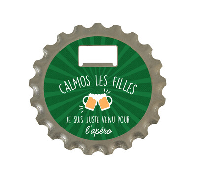 Marcus 3 in 1 metal bottle opener - Calmos les filles