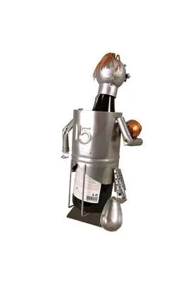 Image au survol de Félix grey/copper metal bottle holder - Rugbyman n15