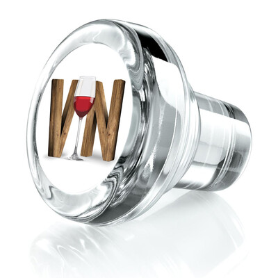 Vinolok crystal stopper - Vin/glass