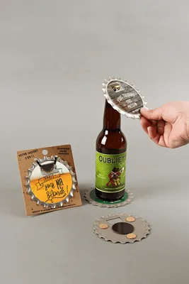 Image au survol de 3 in 1 Marcus metal bottle opener - Jamais sans ma blonde