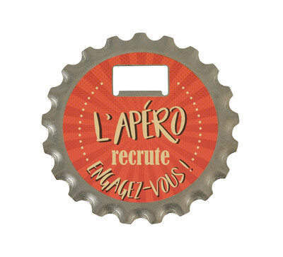 Marcus Metal 3 in 1 Bottle Opener - L'apéro recrute