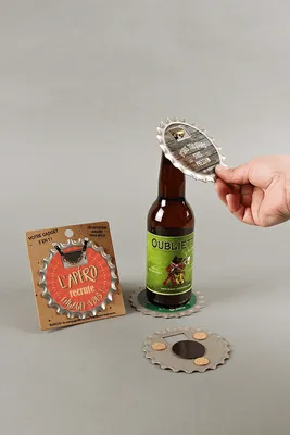 Image au survol de Marcus Metal 3 in 1 Bottle Opener - L'apéro recrute