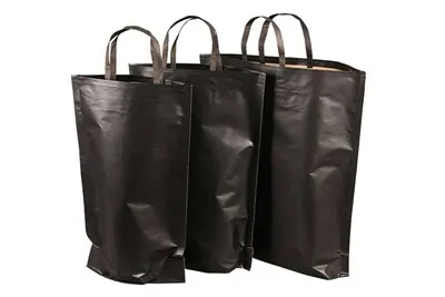 Image au survol de Esperance black kraft paper bag 3 bottles - PEFC 7