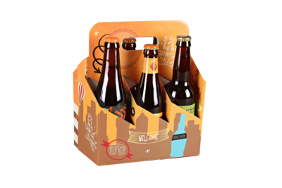 San Francisco Urban suitcase basket 6 beers of 33cl and 50cl