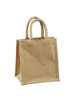 Image au survol de Goa natural hessian bag for local product/6 beers