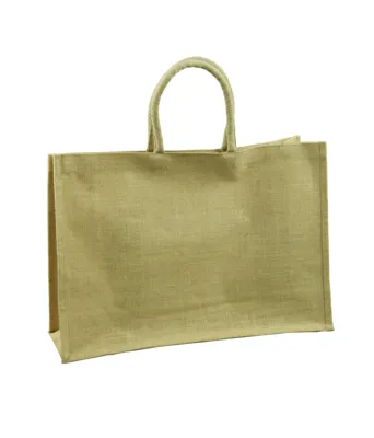 Image au survol de Goa natural hessian shopping bag 50x15x35cm