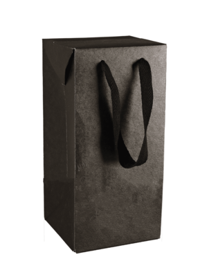 Boxbag Chicago matte black kraft paper spirits