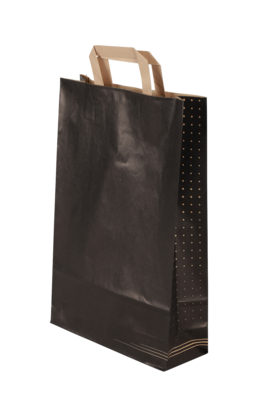 Nuance bag kraft paper black/red 1 or 2 bottles