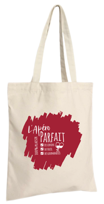 Sac tote bag Chelsea toile coton écru -  L'Apéro Parfait