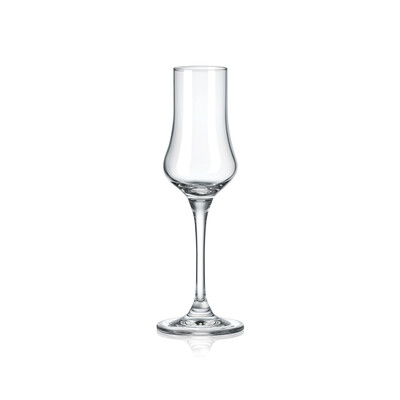 Wayne 10cl spirit glass on stand, gift boxed