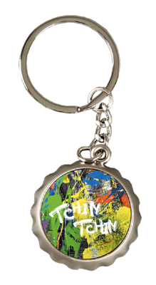 Ivo metal bottle opener key ring - Tchin Tchin