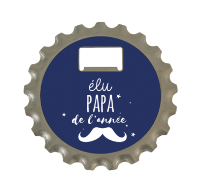 Marcus 3 in 1 Metal Bottle Opener - Elu Papa de l'année