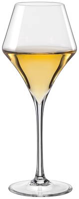 Raffinato tasting glass on stand 27cl