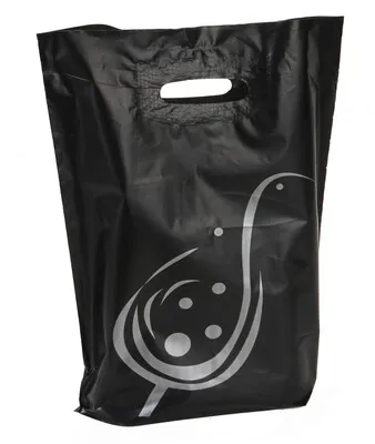 Image au survol de Impulsion black/silver plastic bag 2 bottles