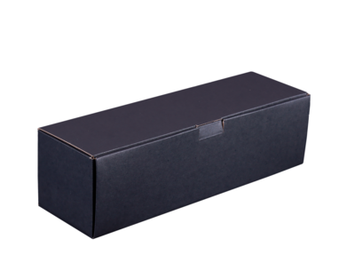 Coffret Chicago carton kraft lisse noir magnum