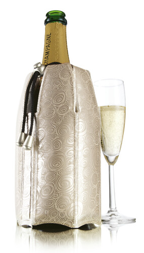 Product image Active Cooler Champagne platinum Vacuvin cooling sleeve