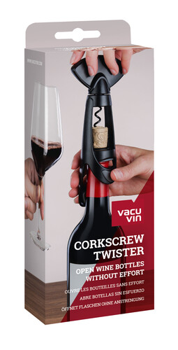 Product image Twister corkscrew Vacuvin black backpack