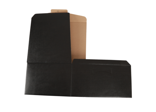 Image du produit Coffret automatique Milan carton aspect tissu noir 6 bouteilles