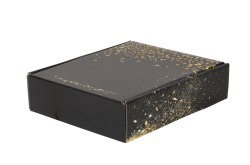 Product image Helsinki 3-bottles white/gold/grey cardboard box - FSC7®