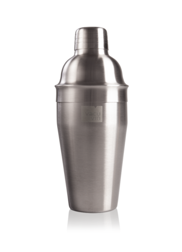 Product image Brushed steel cocktail shaker 500ml Vacuvin