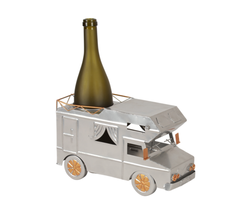 Product image Félix metal bottle holder grey/copper - Camping car