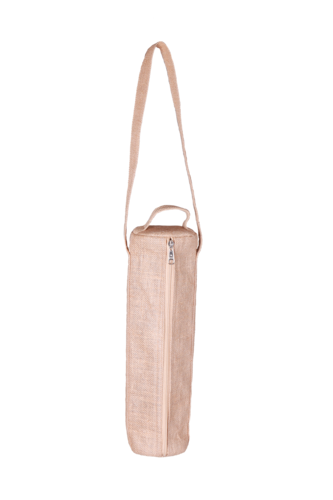 Image du produit Sac trousse Goa réutilisable toile de jute naturel isotherme 1 bouteille