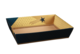 Product image Verona gold/blue cardboard basket 37x28x8cm- FSC7®