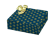 Product image Verona gift wrap paper coated blue/gold 70gr 0.50x200m