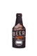 Image du produit Décapsuleur magnet Ricky  bois décoré 19x7cm - Beer