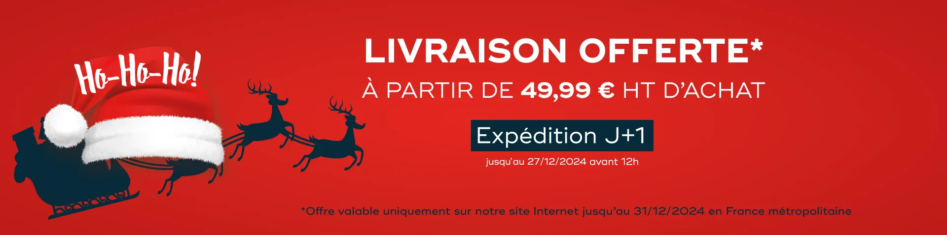 Livraison offerte et expédition j+1